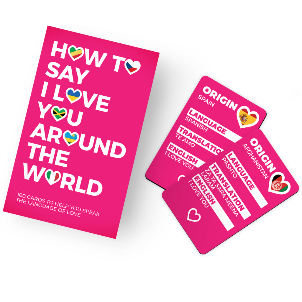 How to say I love you around the world | Gift Republic - de inKijk