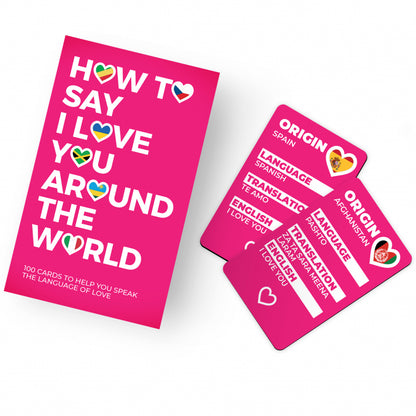 How to say I love you around the world | Gift Republic - de inKijk