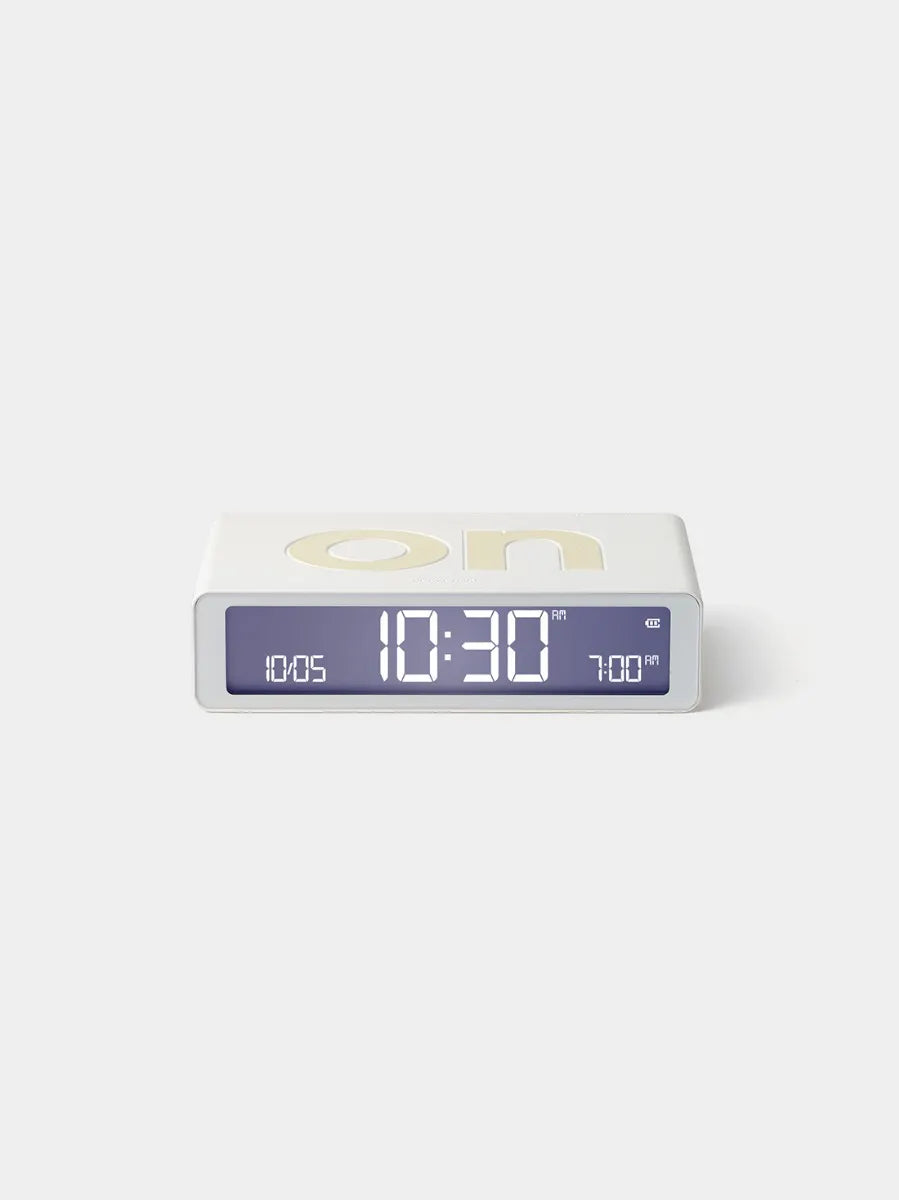 Digitale wekker Flip Classic - White | Lexon