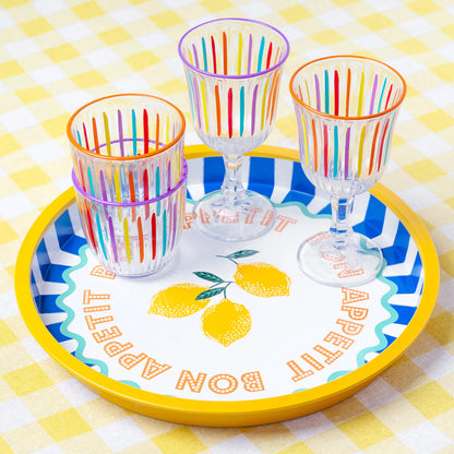 Lemon tin tray | Talking Tables