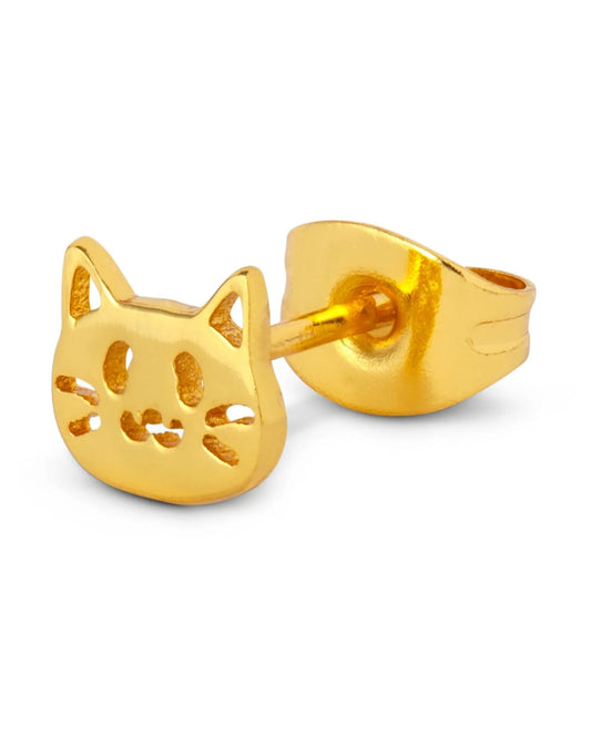 Kitty - gold plated - 1 stuk | LULU Copenhagen - de inKijk