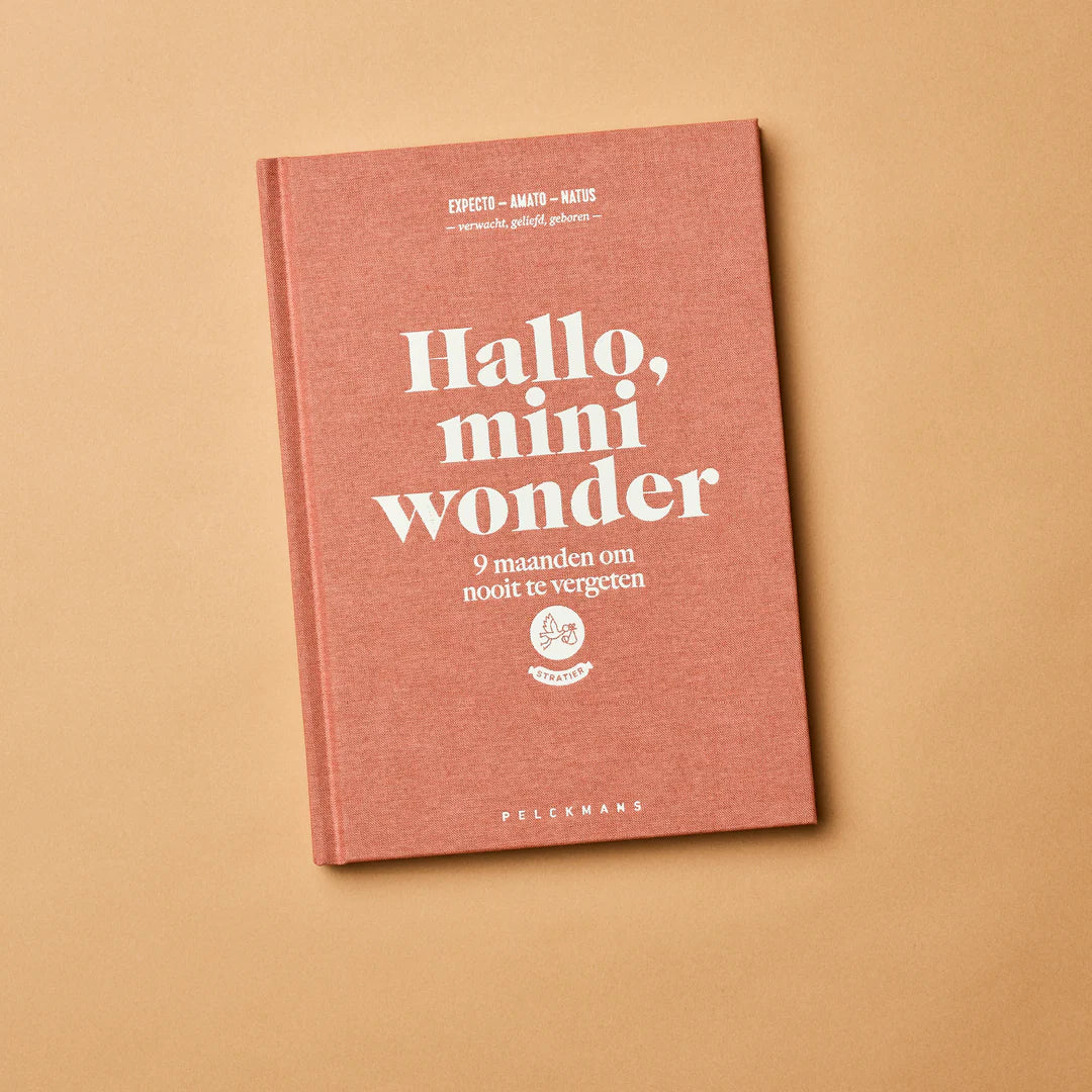 Zwangerschapsboek - Hallo, mini wonder | Stratier