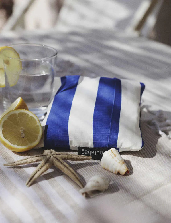 Rugzak en schoudertas in één - marine stripes | Notabag