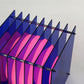 Bang lop lamp big square blue