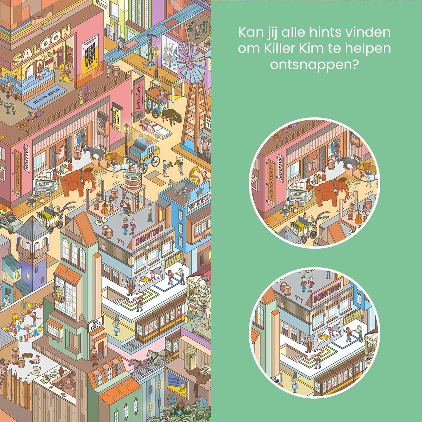 CITY ESCAPE puzzel | Puzzle in a bag