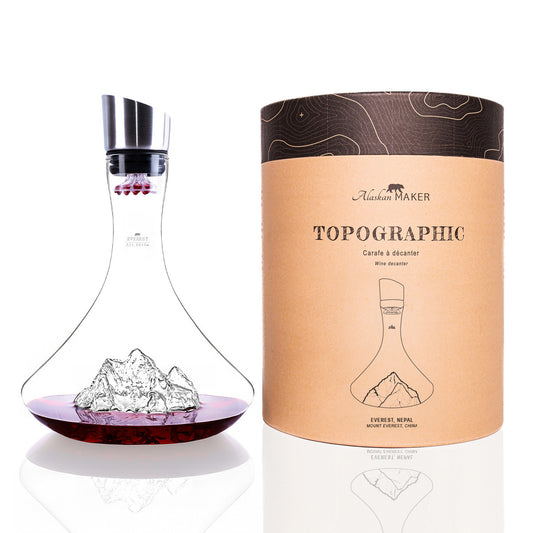 Wine decanter - Mount Everest | Alaskan Maker