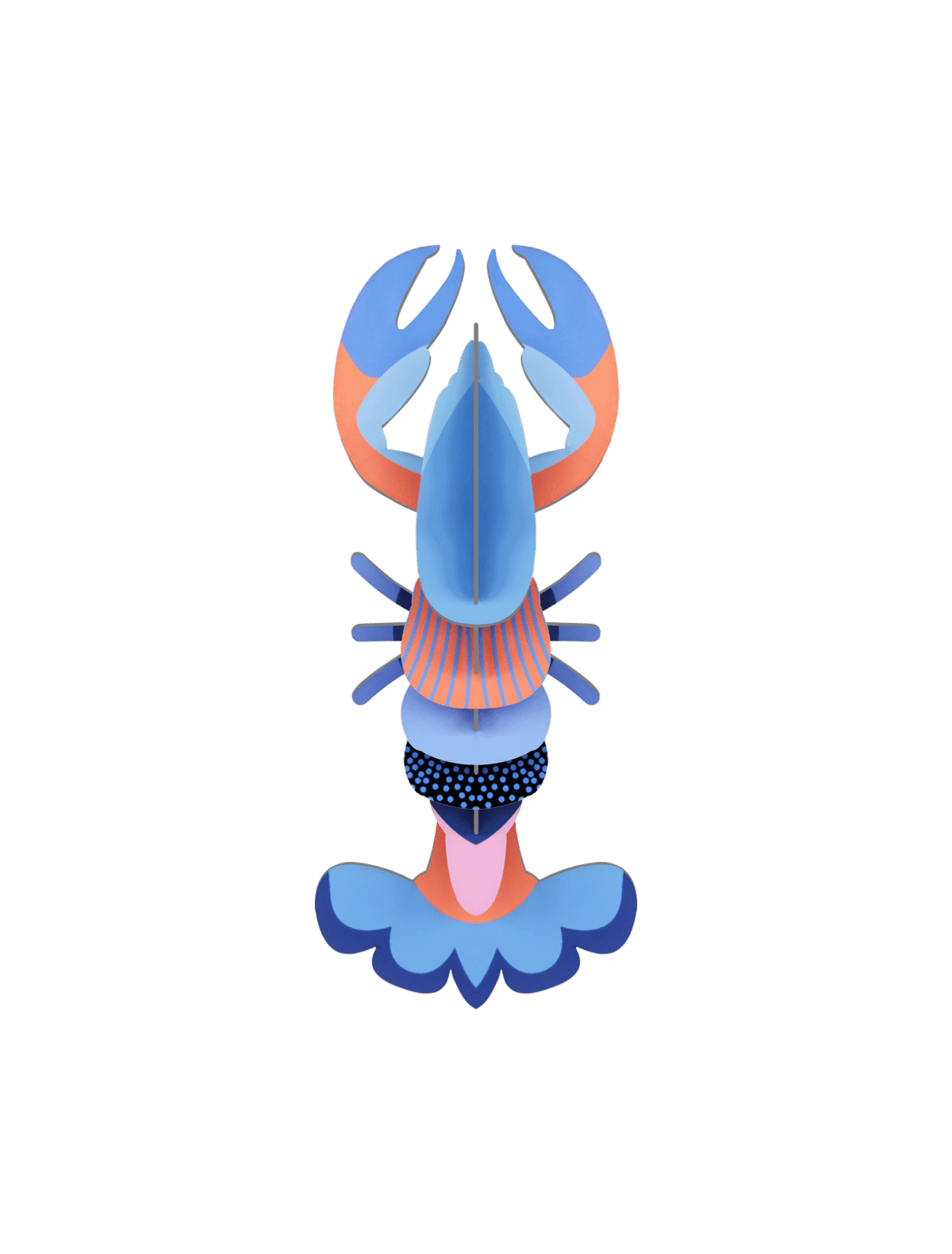 Mini Lobster - muurdecoratie | Studio Roof - de inKijk