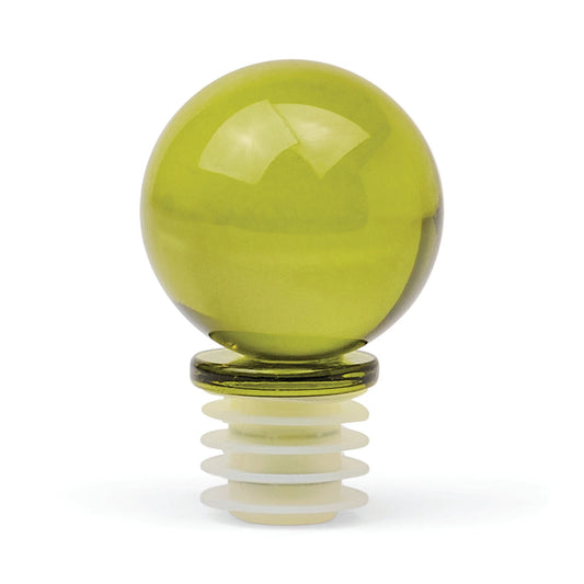 The Mooney Glass bottle Stopper - olive | Here's How