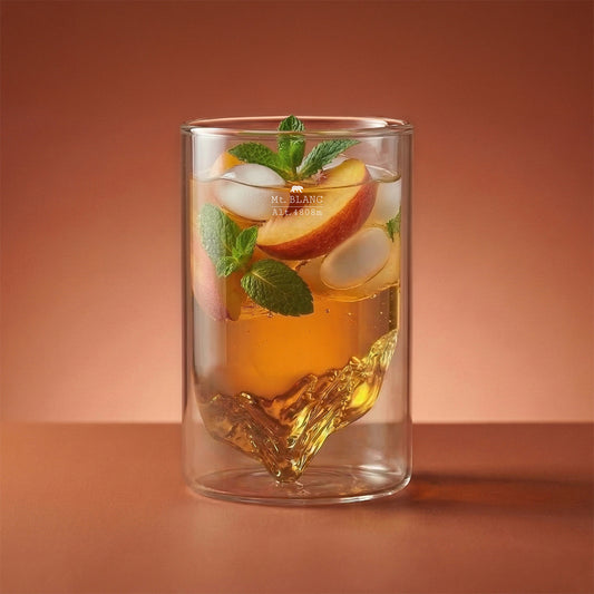 Topographic Double-Wall Glass - Mont Blanc | Alaskan Maker