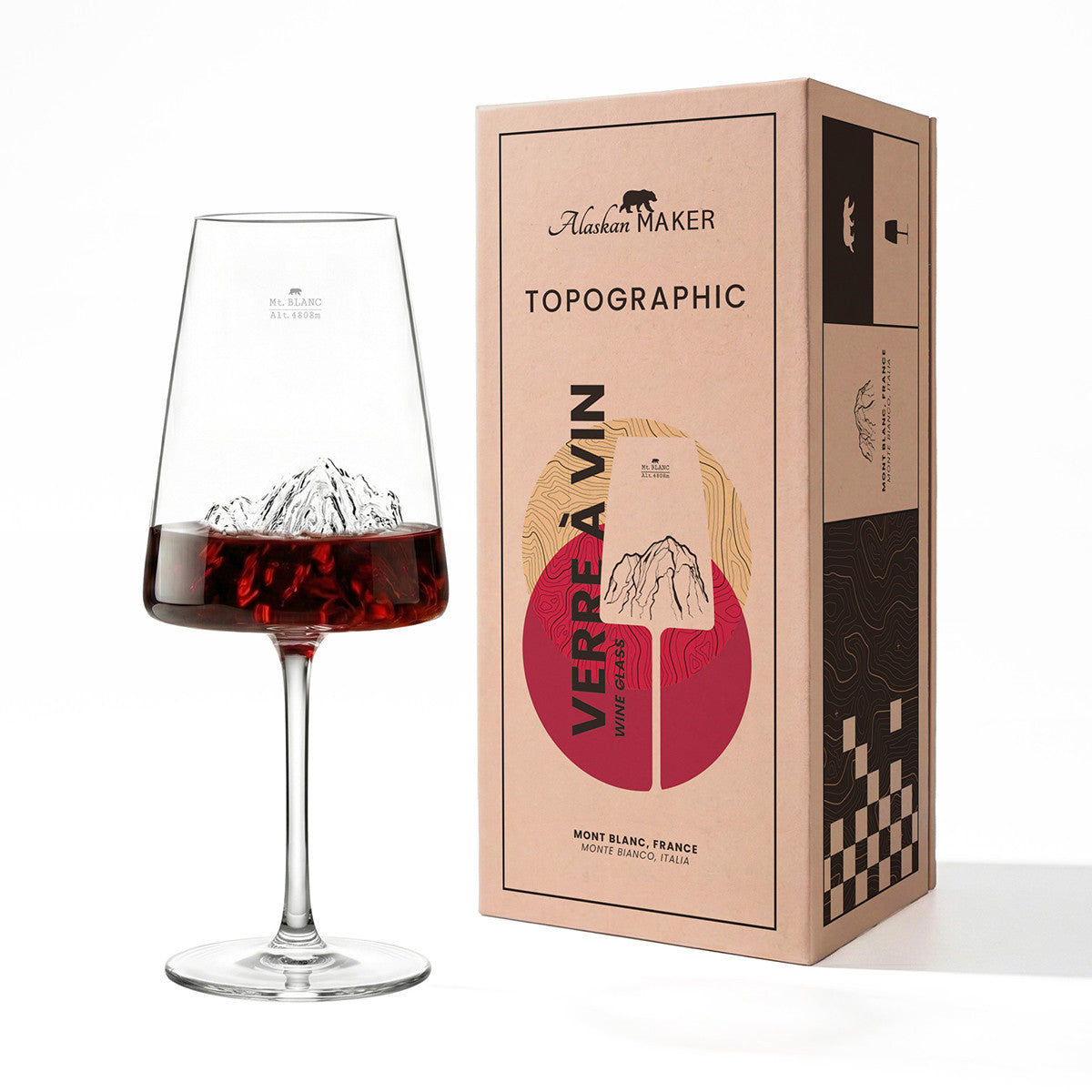 Wine glass Mont Blanc | Alaskan Maker