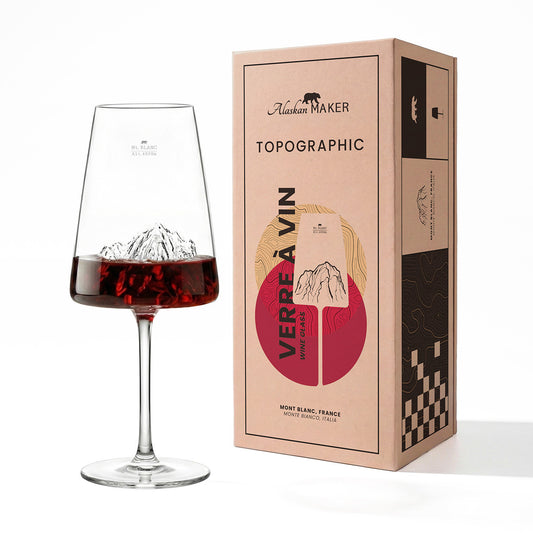 Wine glass Mont Blanc | Alaskan Maker