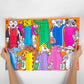 Multiplications - Omy school - Giant coloring poster | Omy - de inKijk