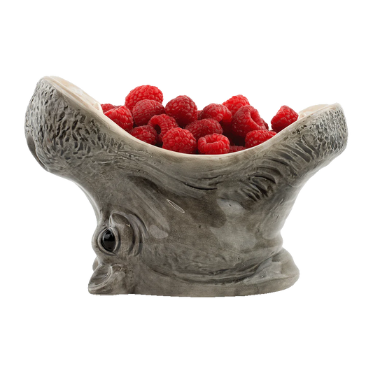 Bowl - grey - hungry hippos | Donkey Products