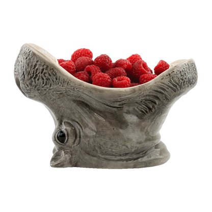 Bowl - grey - hungry hippos | Donkey Products - de inKijk