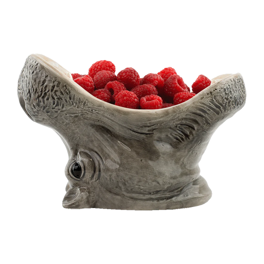 Bowl - grey - hungry hippos | Donkey Products - de inKijk