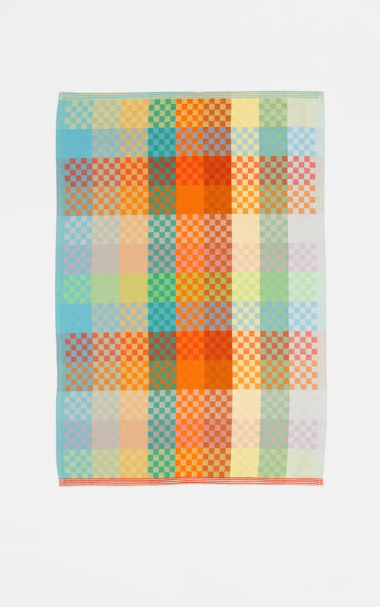 Tea towel - edition 57A checkered check | Foekje Fleur