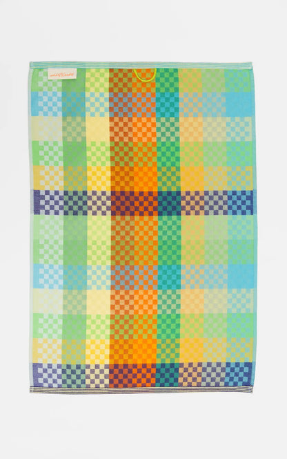 Tea towel - edition 57B checkered check | Foekje Fleur