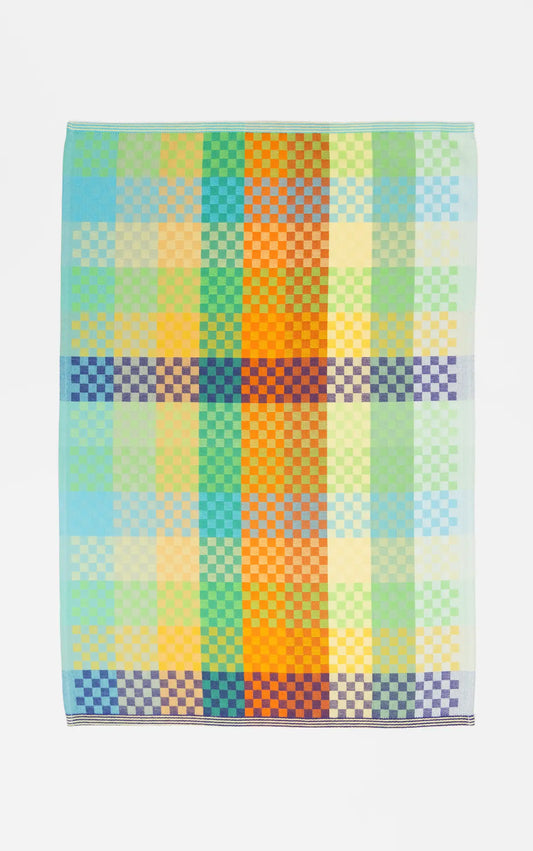 Tea towel - edition 57B checkered check | Foekje Fleur