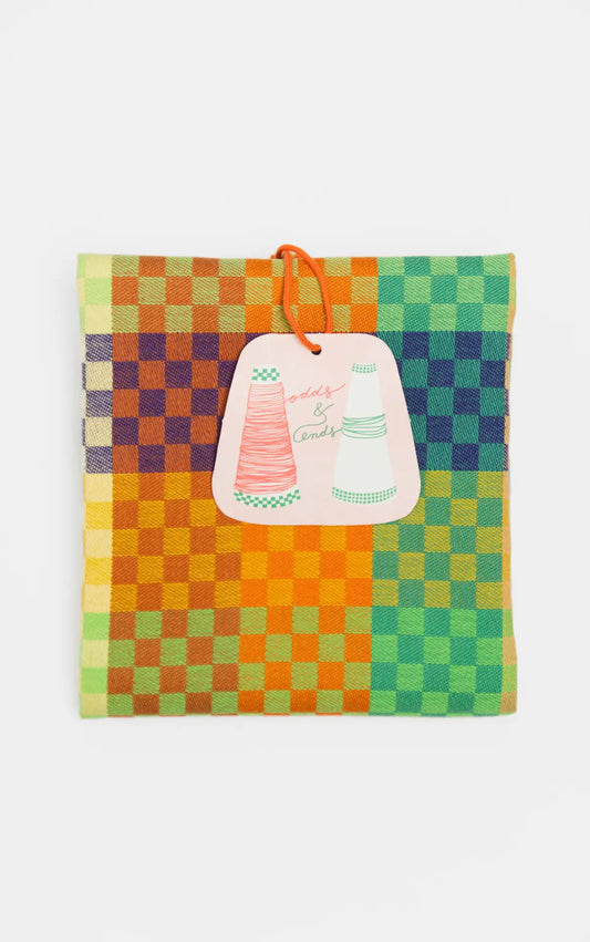 Tea towel - edition 57B checkered check | Foekje Fleur