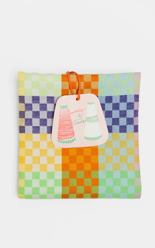 Tea towel - edition 58B checkered check | Foekje Fleur