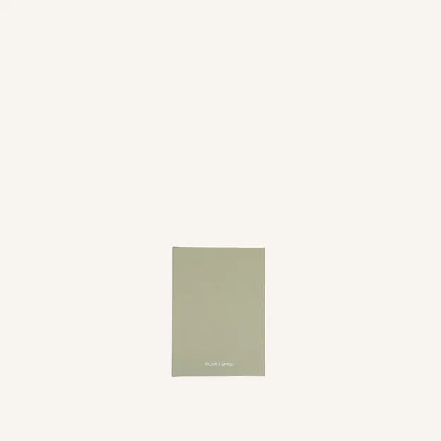 Notebook S - nylon - peridot | Monk & Anna - de inKijk
