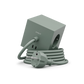 Square 1 stekkerdoos ( usb C ) - oak green | Avolt - de inKijk