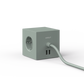 Square 1 stekkerdoos - oak green | Avolt
