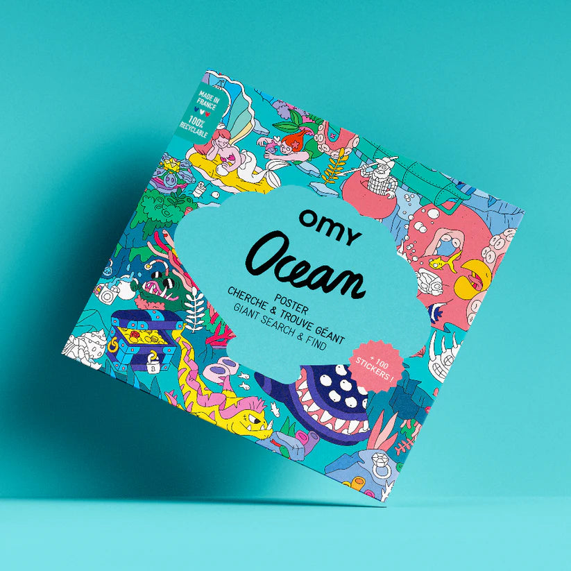Ocean - Sticker Poster | Omy