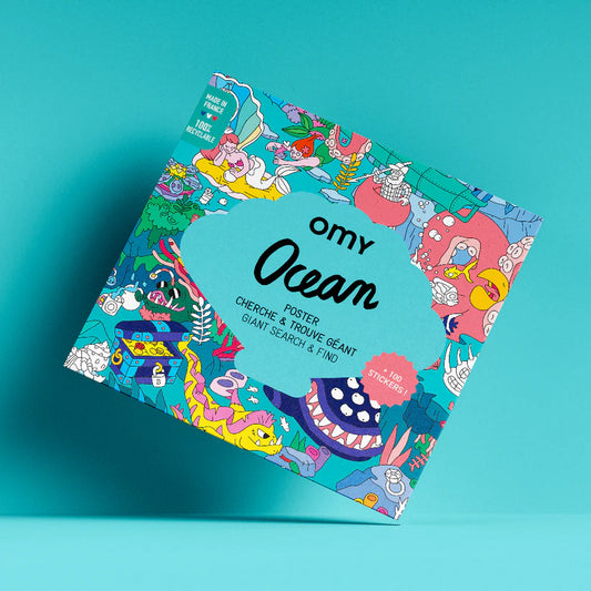 Ocean - Sticker Poster | Omy