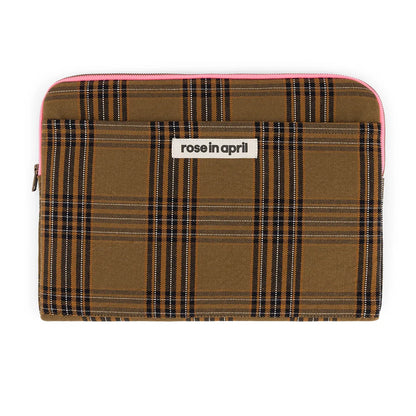 Laptop sleeve 13&14" - Octave - Tartan Check | Rose in April