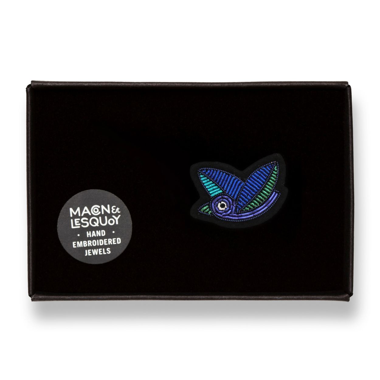 Broche - Blue Little Bird | Macon et Lesquoy