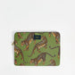 Olive leopard laptop sleeve 13/14" | Wouf - de inKijk