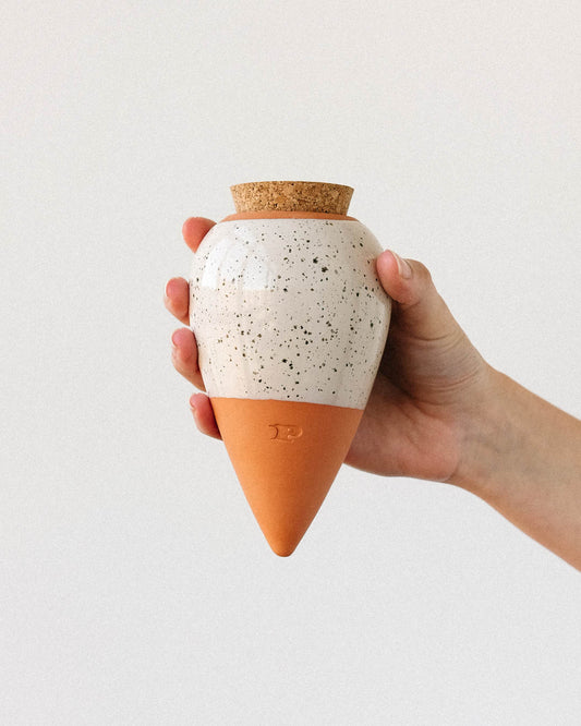 Hydrating Olla - White speckled | Pepin.