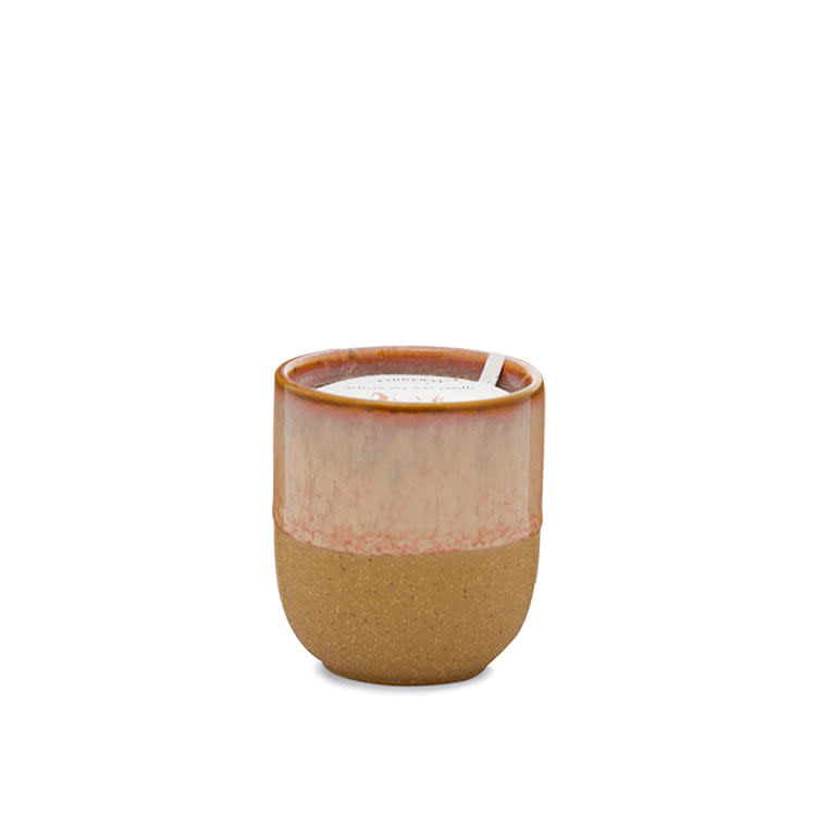 Ceramic candle - pink : pink opal +persimmon | Paddywax