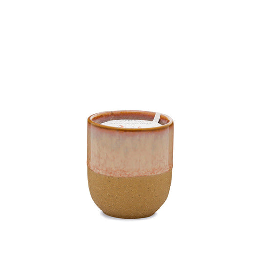 Ceramic candle - pink : pink opal +persimmon | Paddywax