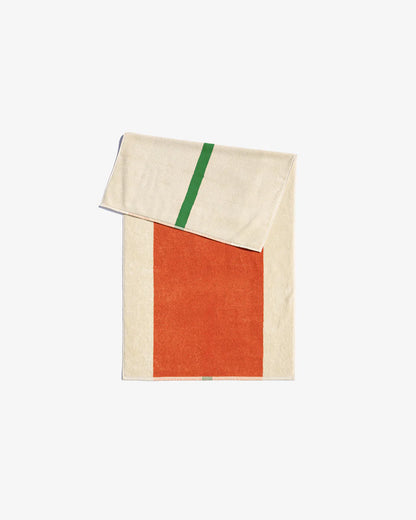 Handdoek - orange green | SUITE702 - de inKijk