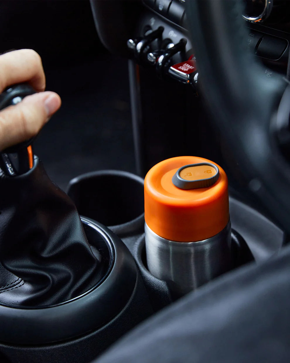 Thermische drinkfles travel - Orange | Black+blum