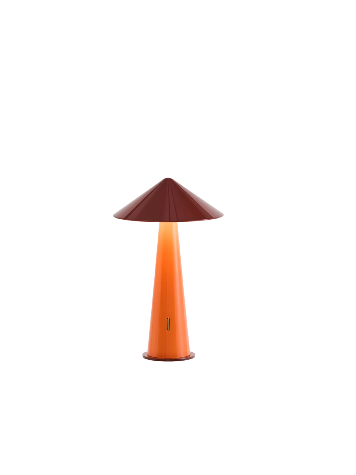 Tipsy Portable Lamp - small - Rusty Red/Orange | Fine Lumens
