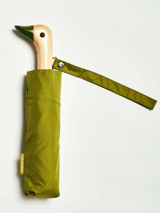 Eco-vriendelijke Paraplu - olive | Original Duckhead