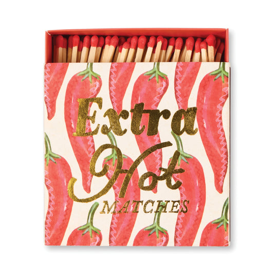 Square Boxed Matches - Hot Pepper | Paddywax