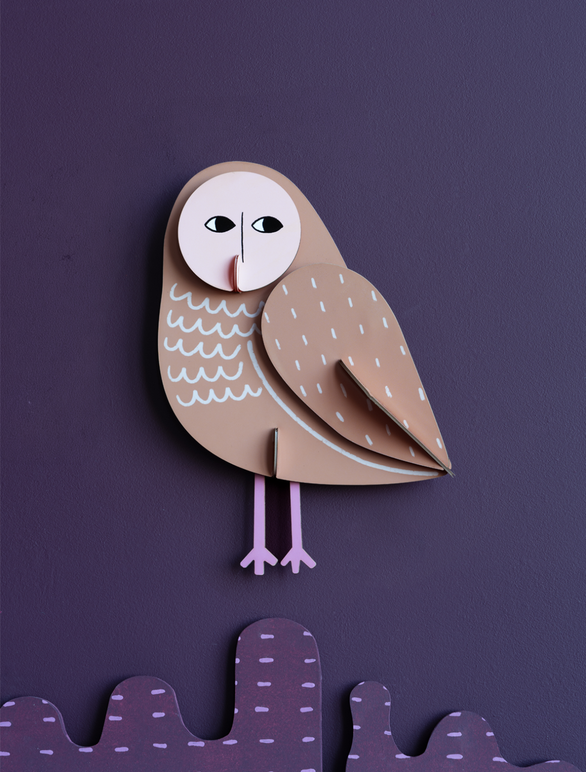 Otto Owl - muurdecoratie | Studio Roof