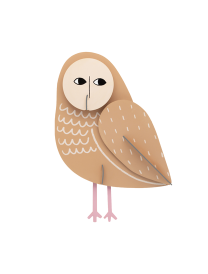Otto Owl - muurdecoratie | Studio Roof