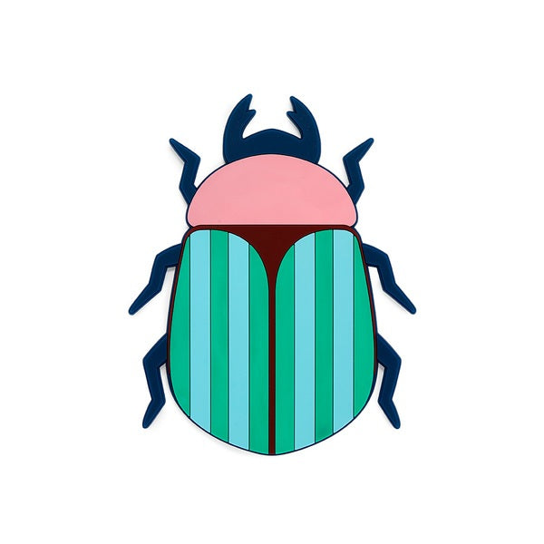 Trivet - The Beetles - pink | Balvi