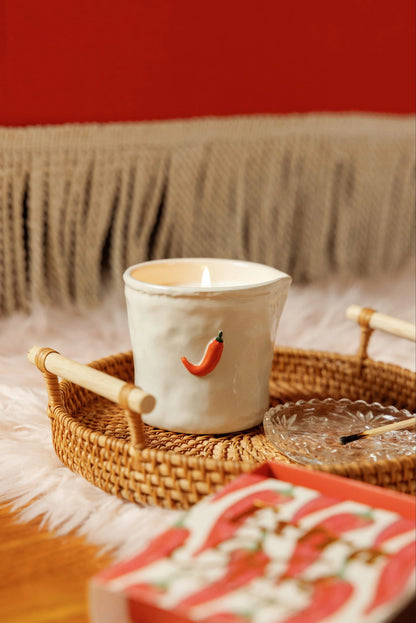 Bistro ceramic candle - 8 oz. - Piment | Paddywax