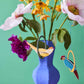 Parakeets - pop-out card | Studio Roof - de inKijk