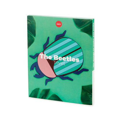 Trivet - The Beetles - pink | Balvi