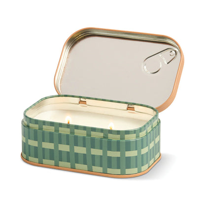 Bistro printed tin candle - Piment | Paddywax