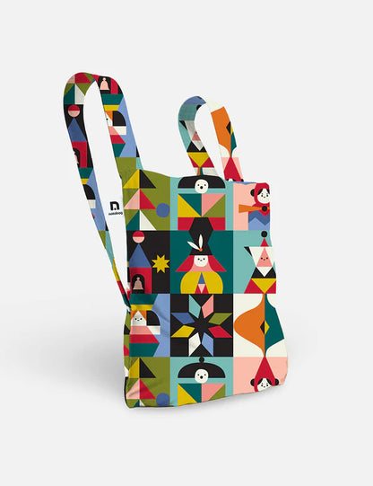 Rugzak en schoudertas in één - playground | Notabag