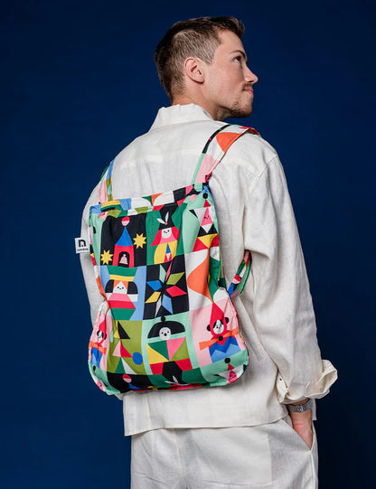 Rugzak en schoudertas in één - playground | Notabag