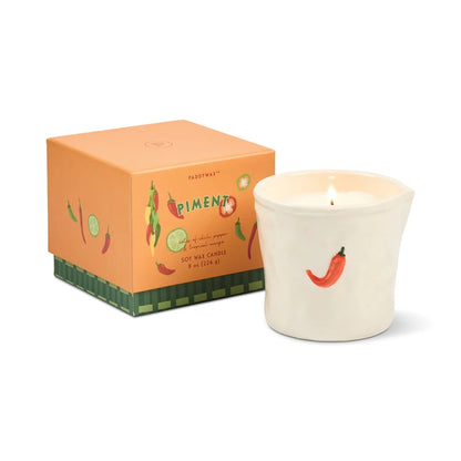 Bistro ceramic candle - 8 oz. - Piment | Paddywax